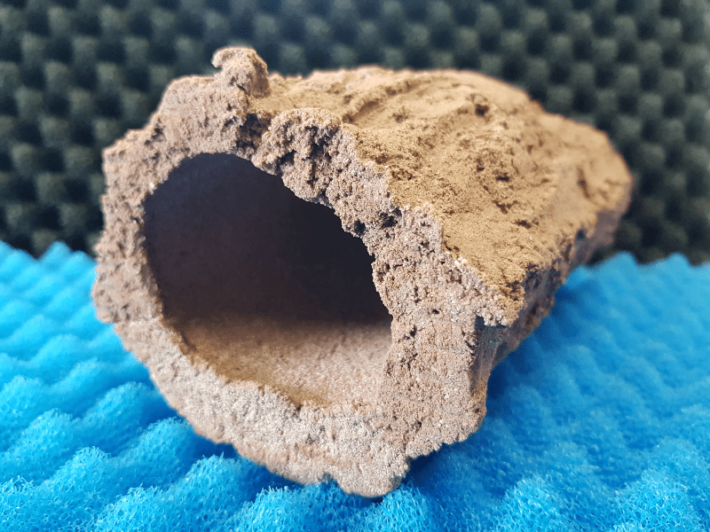Biohome Zuchthöhle groß Braun offen – Ansicht 1