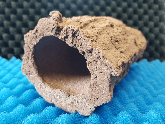 Biohome Zuchthöhle groß Braun offen – Ansicht 1