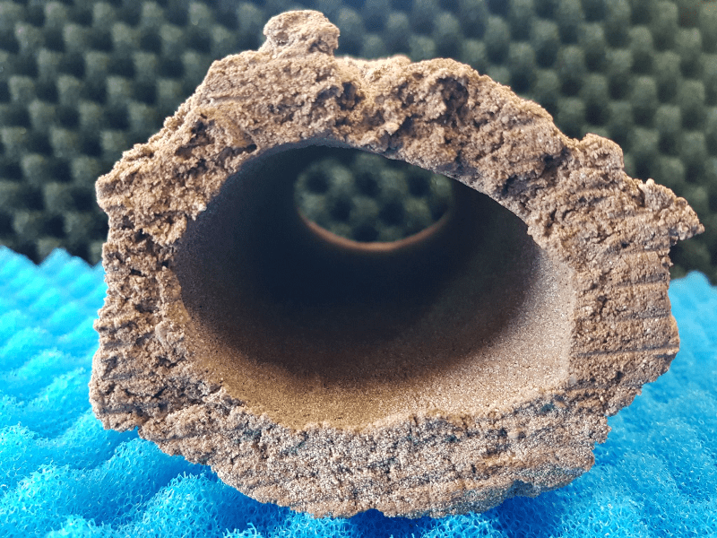 Biohome Zuchthöhle groß Braun offen – Ansicht 3